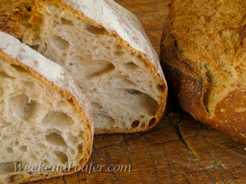 Pain de campagne crumb